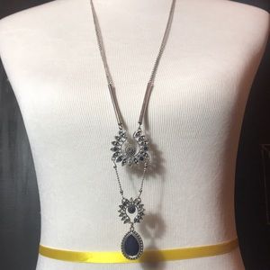 Long jeweled necklace- All proceeds go to charity!